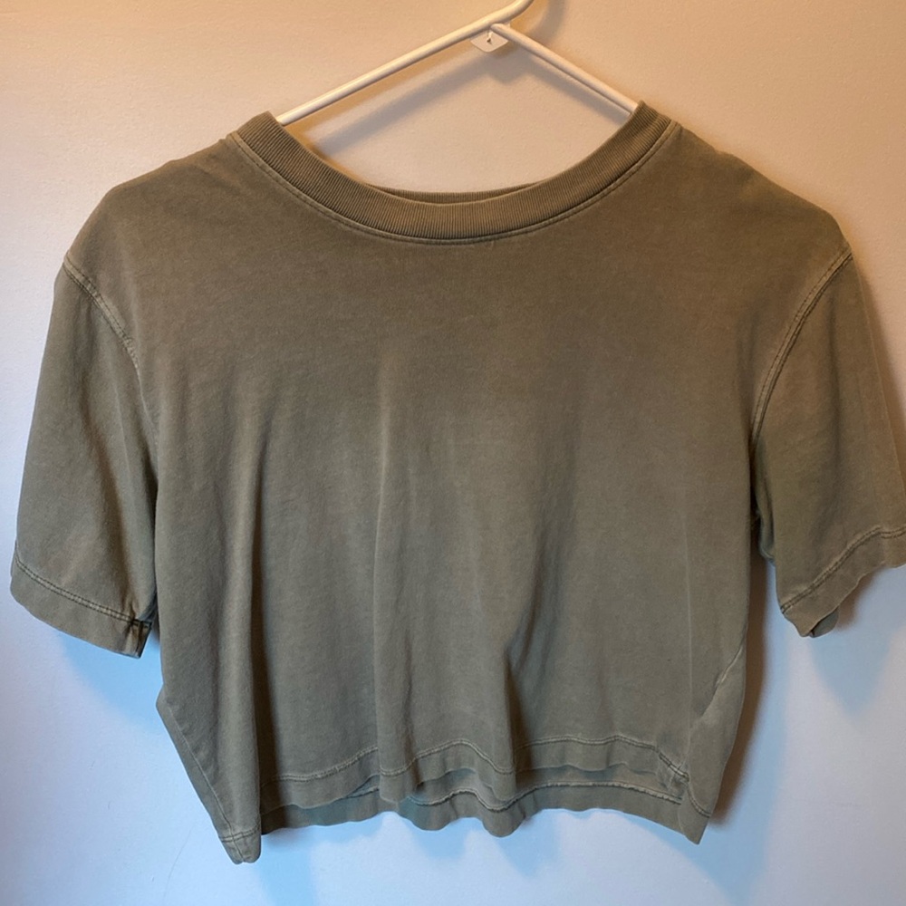 Richer Poorer Relaxed Crop Tee